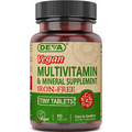 Deva Vegan Multivitamin & Mineral Supplement Iron Free Tiny Tablets 90 Tablets