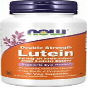 NOW Supplements, Lutein 20 mg with 20 of Free 90 Count (Pack 1)