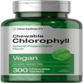 Horbaach Chlorophyll Tablets | 300 Chewables | Natural Peppermint Flavor | Vegan