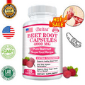 Beet Root Capsules Nitric Oxide for Heart Health, Improve Performance