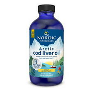 Nordic Naturals Arctic Cod Liver Oil Liquid, 1060 Mg, Lemon, 8 Oz