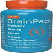 Brainiac Daily BrainPack Gummies, Immunity Support & Brain Health 90-Count, NEW