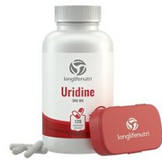 LongLifeNutri Uridine Monophosphate 300mg - 120 Veg Caps | Made in USA | Chol...