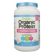 Orgain Organic Plant Based Superfoods Protein Supplement Powder - 2lb