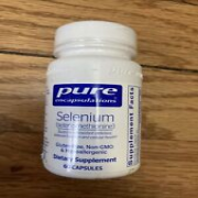 Pure Encapsulations Selenium (Selenomethionine) | 60 Count Exp 03/25