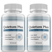 Quietum Plus Tabletten - Für Tinnitus & Gesund Ohr Funktionsweise -2 Pack