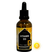 Vitamin D3 Flüssig mit 200µg. ~ 1700 Tropfen 50 ML- aus Deutschland