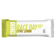226ERS Race Day Bars Choco Bits | Energieriegel für mehr Power und Energy, gesunder Snack vegan und glutenfrei, Zitrone - 1 Riegel x 40gr