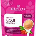 Navitas Organics Bag, 12 Servings — Organic, Non-GMO, Sun-Dried, Sulfite-Free, Goji Powder, 4 Ounce (Pack of 1)