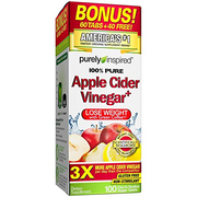 Apple Cider Vinegar Pills for Weight Loss | Purely Inspired Apple Cider Vinegar Capsules Weight Loss | Lose Weight with Green Coffee & ACV | Non Stimulant Weight Loss Pills for Women & Men, 100 Ct