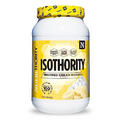 Isothority Whey Protein Isolate, Whipped Cream Banana, 2 lb - Ultra Absorbable Branched Chain Amino Acids (BCAA) Powder with 25g Protein Per Serving, Low Carb - Build Muscle & Accelerate Recovery