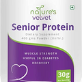 QRA Nature's Velvet Senior Protein an Essential Energy and Strength Drink for Seniors and Elders, 400 g