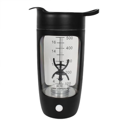 Protein Shake Mixer - Safety Electric High-Speed Protein Bottle | Multifunctional Mixer Cup, 600ml Capacity USB Rechargeable Shaker Cups for Meal Replacement