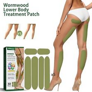 30/60Pcs Leg Slimming Herbal Patch, Wormwood Lower Body Treatment Detox Pat W6U6