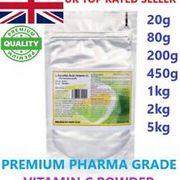 Vitamin C Pulver 100% reines L Ascorbinsäure Pharma Grade ENERGY BOOST 20g-5kg UK
