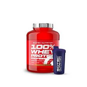 (25,11 €/ KG) Scitec Nutrition 100% Whey Protein 2350g Bcaas + Shaker