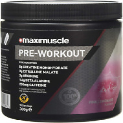 Maximuscle Pre-Workout | Sugar-Free Energy and Performance Boosting Sports Drink