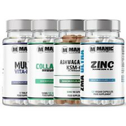 The Immune Health Stack - Multivitamins, Collagen, Ashwagandha KSM-66 & ZMA