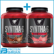BSN Syntha 6 Edge x 2 48 Servings Whey Protein Powder Shake Fast (96 Servings)