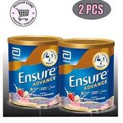 Pack x 2- ensureadvance food supplement frutilla strawberry (400grs)