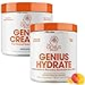 Genius Fitness Essentials Bundle: Hydrate Electrolyte Mix & Micronized Creatine Monohydrate Powder