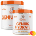 Genius Active Essentials Bundle: Hydrate Electrolyte Mix & Natural Pre Workout Powder