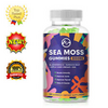 Organic Sea Moss Gummies 8000mg - Irish sea Moss,Bladderwrack,Burdock Root