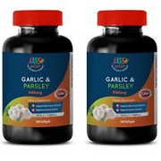 heart health softgels - Odorless Garlic & Parsley 600mg 2B - garlic bulbs
