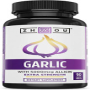 Nutrition Garlic Supplement with Allicin, Extra Strength 5000Mcg Allicin per Ser