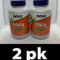 2pk NOW EGCg Green Tea Extract 400mg 180 Capsules each BB 11/27 NEW OTHER