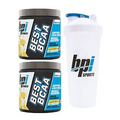 BPI Best BCAA Pack of Two of 30 Servings (Lemonade) with Official BPI Shaker