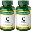 Nature's Bounty Vitamin C Pills and Supplement