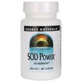 Source Naturals Sod Power 250 mg 60 Tabs