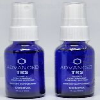 (2) Coseva Advanced TRS Toxin Contaminant Removal Support FREE Same Day Shipping