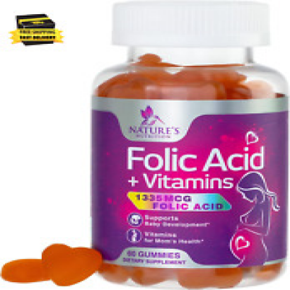Nature'S Prenatal Multivitamin Gummy with Folic Acid, Prenatal Vitamins W/Folate