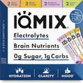 Iqmix Sugar Free Electrolytes Powder Packets - Hydration Supplement Drink Mix