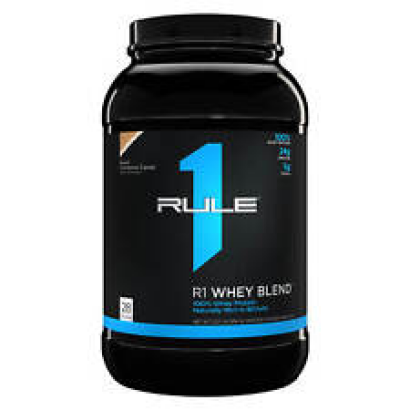 RULE 1 Whey Blend 28 serv Toasted Cinnamon Cereal 100% Whey Protein Blend 1.99lb