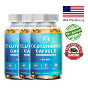 1x/2x/3x 60pcs 800mg Glutathione Capsules Anti-Aging Immune Support Health Pills