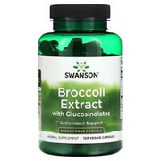 Swanson Broccoli Extract with Glucosinolates 120 Veg Capsules Antioxidant