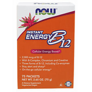 Vitamin B12 Energy Supplement 75 Packs + B Vitamin Complex, Creatine, Chromium