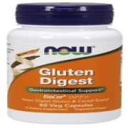 NOW Foods Gluten Digest with BioCore Gastrointestinal Support 60 Veg Capsules