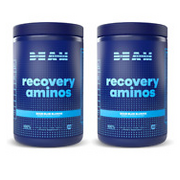 2 BEAM Recovery Aminos Powder BCAAs, EAAs Sour Blue Slushie exp 11/2024