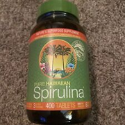 Pure Natural Hawaiian Spirulina 3000 mg 400 Tabs Exp 4/24