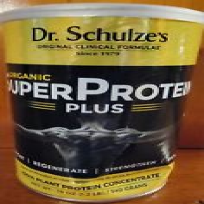 Dr Schulze's Organic Super Protein Plus 1.2 lbs 100% Plant Protein Concentrate