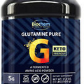 Biochem Glutamine Pure Powder 17.6 oz - 100 servings, 5 Grams per - expiry 12/26