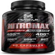 Nitric Oxide Booster Supplement for Muscle Growth,Stamina,Energy,Pumps 60 capsul