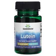 4 X Swanson, Lutein, High Potency, 20 mg, 60 Softgels