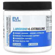 4 X EVLution Nutrition, L-Arginine+l-Citrulline, Unflavored, 5.29 oz (150 g)