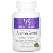 3 X Natural Factors, Womensense, AdrenaSense, Adrenal Formula, 60 Vegetarian Cap
