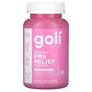 3 X Goli Nutrition, Women's PMS Relief, 60 Gummies